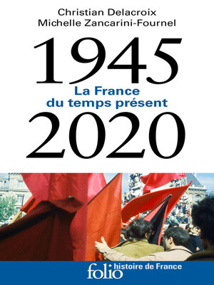 cover image of 1945-2020. La France du temps présent